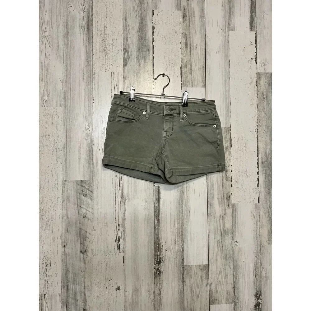 Mossimo Olive green Jean shorts